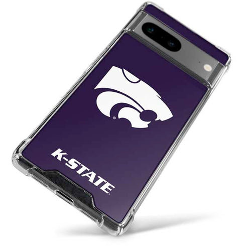 Kansas State University K-State Google Pixel 7a Clear Case